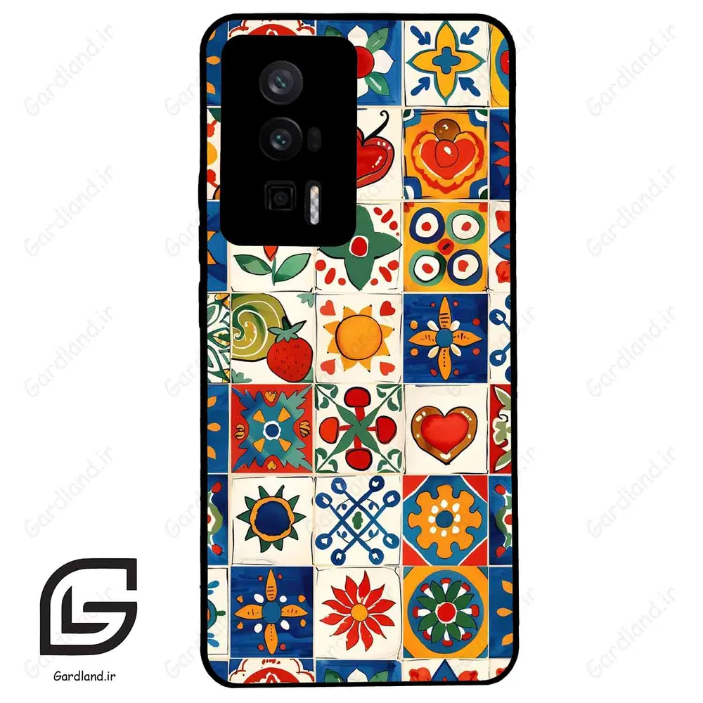 قاب گوشی شیائومی ردمی کی 60 (Redmi K60 ) طرح کاشی کد 2594