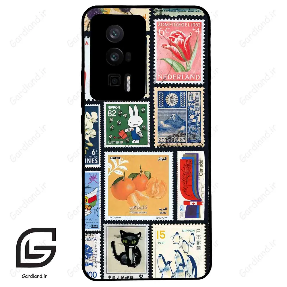 قاب گوشی شیائومی ردمی کی 60 (Redmi K60 ) طرح تمبر کد 2603