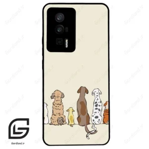 قاب گوشی شیائومی ردمی کی 60 (Redmi K60 ) طرح سگ کد 2630