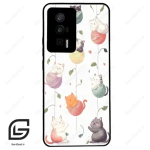 قاب گوشی شیائومی ردمی کی 60 (Redmi K60 ) طرح گربه کد 2633