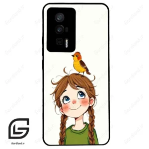قاب گوشی شیائومی ردمی کی 60 (Redmi K60 ) طرح دختر کد 2640