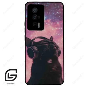 قاب گوشی شیائومی ردمی کی 60 (Redmi K60 ) طرح گربه کد 2641