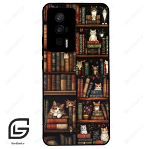 قاب گوشی شیائومی ردمی کی 60 (Redmi K60 ) طرح کتابخانه کد 2675