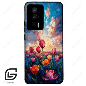 قاب گوشی شیائومی ردمی کی 60 (Redmi K60 ) طرح گل کد 2687