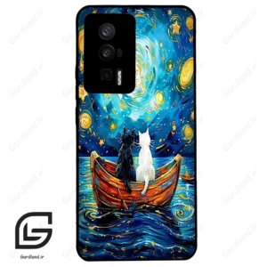قاب گوشی شیائومی ردمی کی 60 (Redmi K60 ) طرح گربه کد 2727
