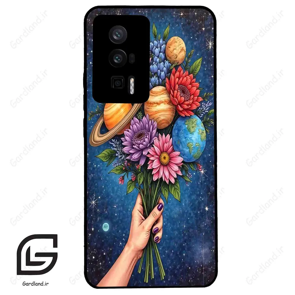 قاب گوشی شیائومی ردمی کی 60 (Redmi K60 ) طرح گل کد 2731