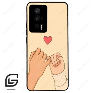 قاب گوشی شیائومی ردمی کی 60 (Redmi K60 ) طرح عشق کد 2738