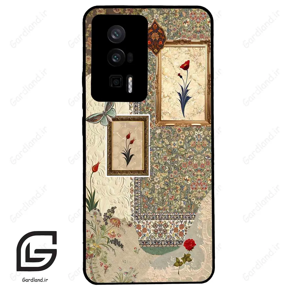 قاب گوشی شیائومی ردمی کی 60 (Redmi K60 ) طرح گل کد 2768