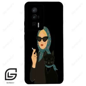 قاب گوشی شیائومی ردمی کی 60 (Redmi K60 ) طرح خانومی کد 2810