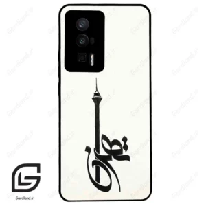 قاب گوشی شیائومی ردمی کی 60 (Redmi K60 ) طرح تهران کد 2843