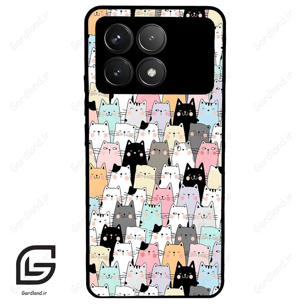 قاب گوشی شیائومی پوکو اف 6 پرو (Poco F6 Pro ) طرح گربه کد 2019
