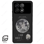 قاب گوشی شیائومی ردمی کی 70 (Redmi K70 ) طرح ماه کد 2175