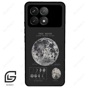 قاب گوشی شیائومی ردمی کی 70 (Redmi K70 ) طرح ماه کد 2175