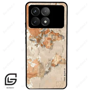 قاب گوشی شیائومی ردمی کی 70 (Redmi K70 ) طرح نقشه کد 2187