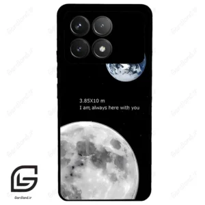 قاب گوشی شیائومی ردمی کی 70 (Redmi K70 ) طرح ماه کد 2190