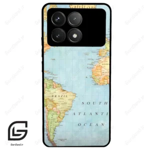 قاب گوشی شیائومی ردمی کی 70 (Redmi K70 ) طرح نقشه کد 2243