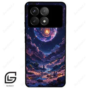 قاب گوشی شیائومی ردمی کی 70 (Redmi K70 ) طرح ماه کد 2344