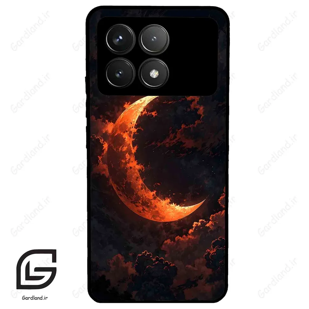 قاب گوشی شیائومی ردمی کی 70 (Redmi K70 ) طرح ماه کد 2357