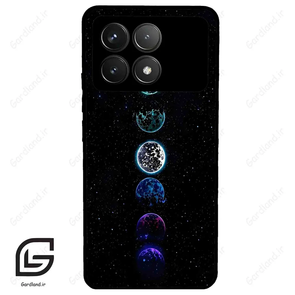 قاب گوشی شیائومی ردمی کی 70 (Redmi K70 ) طرح ماه کد 2364