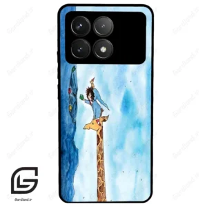 قاب گوشی شیائومی ردمی کی 70 (Redmi K70 ) طرح زرافه کد 2456