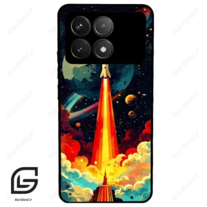 قاب گوشی شیائومی ردمی کی 70 (Redmi K70 ) طرح موشک کد 2463
