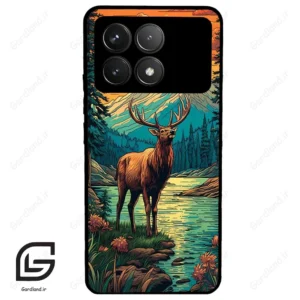 قاب گوشی شیائومی ردمی کی 70 (Redmi K70 ) طرح گوزن کد 2471