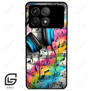 قاب گوشی شیائومی ردمی کی 70 (Redmi K70 ) طرح موسیقی کد 2482