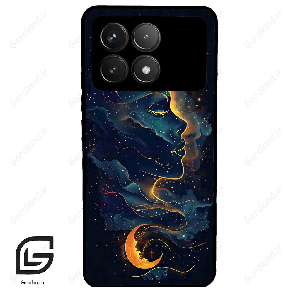 قاب گوشی شیائومی ردمی کی 70 (Redmi K70 ) طرح نیم کد 2507