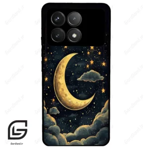 قاب گوشی شیائومی ردمی کی 70 (Redmi K70 ) طرح ماه کد 2547