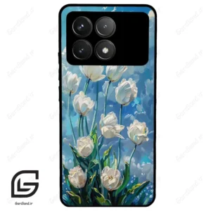 قاب گوشی شیائومی ردمی کی 70 (Redmi K70 ) طرح گل کد 2597