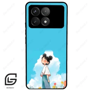 قاب گوشی شیائومی ردمی کی 70 (Redmi K70 ) طرح دخترانه کد 2646