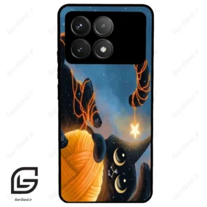 قاب گوشی شیائومی پوکو اف 6 پرو (Poco F6 Pro ) طرح گربه کد 2654