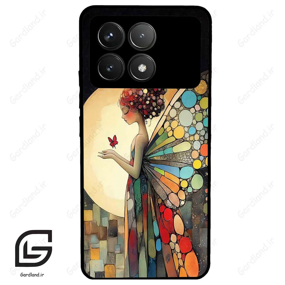 قاب گوشی شیائومی ردمی کی 70 (Redmi K70 ) طرح دخترانه کد 2673
