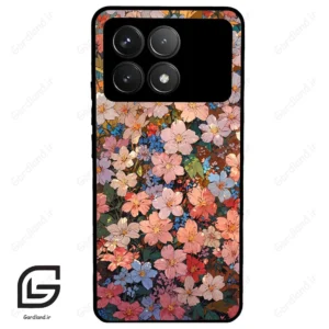 قاب گوشی شیائومی ردمی کی 70 (Redmi K70 ) طرح گل کد 2719