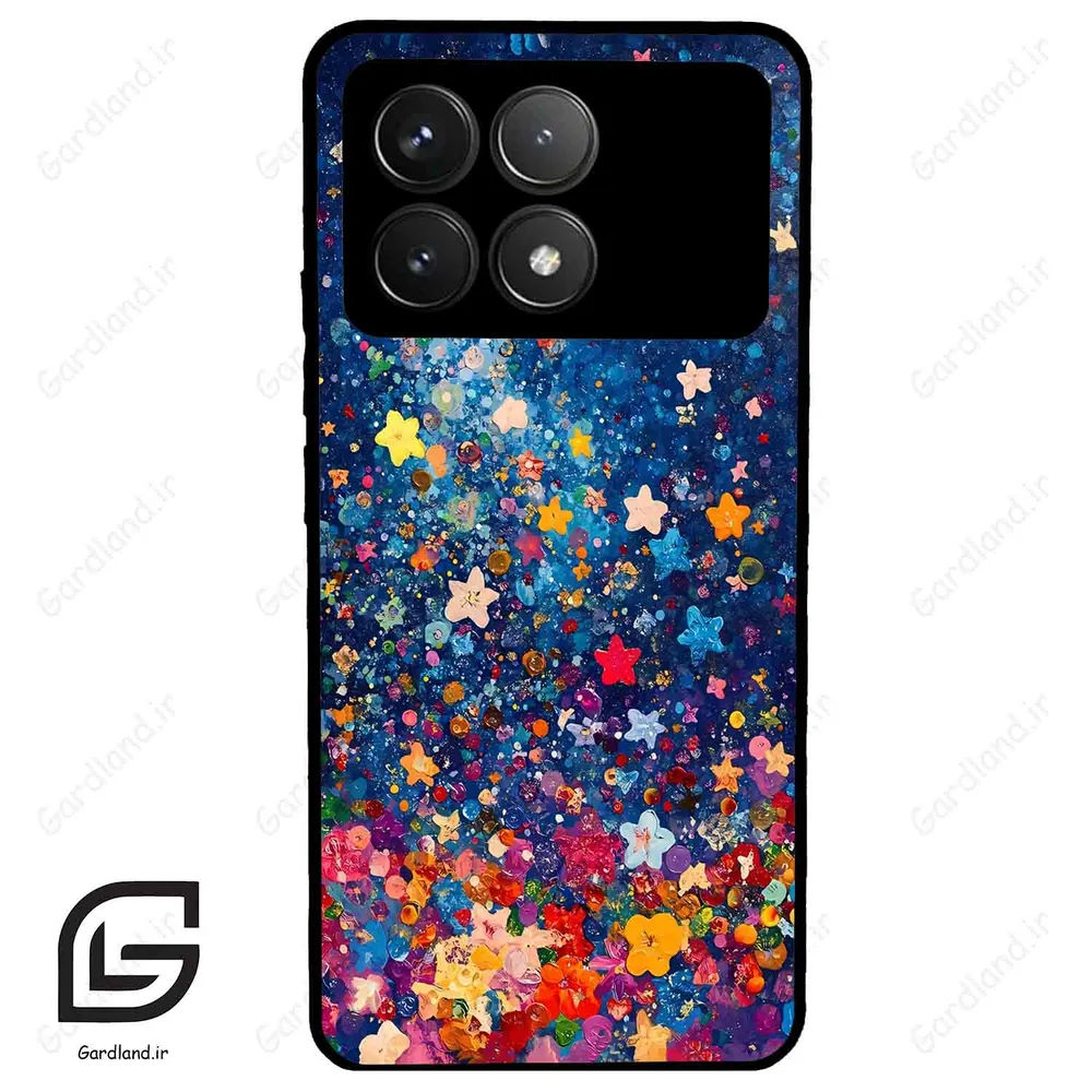 قاب گوشی شیائومی ردمی کی 70 (Redmi K70 ) طرح گل کد 2773