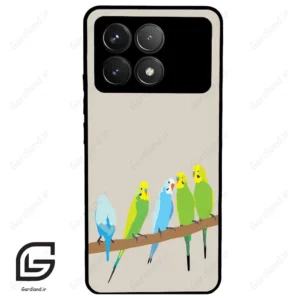 قاب گوشی شیائومی ردمی کی 70 (Redmi K70 ) طرح پرنده کد 2818