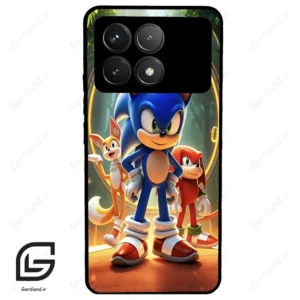 قاب گوشی شیائومی ردمی کی 70 (Redmi K70 ) طرح سونیک کد 2861