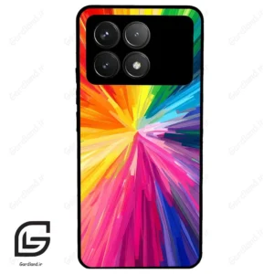 قاب گوشی شیائومی ردمی کی 70 (Redmi K70 ) طرح رنگارنگ کد 2877