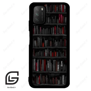 قاب گوشی شیائومی پوکو ام 3 (Poco M3 ) طرح کتابخانه کد 2540