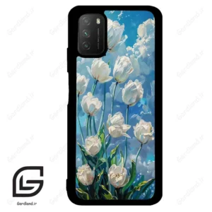 قاب گوشی شیائومی پوکو ام 3 (Poco M3 ) طرح گل کد 2597