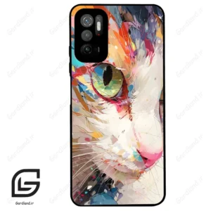 قاب گوشی شیائومی پوکو M3 پرو (Poco M3 Pro ) طرح گربه کد 2437