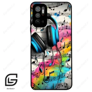 قاب گوشی شیائومی پوکو M3 پرو (Poco M3 Pro ) طرح موسیقی کد 2482