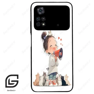 قاب گوشی شیائومی پوکو ام 4 پرو (Poco M4 Pro 4g ) طرح دخترانه کد 2027