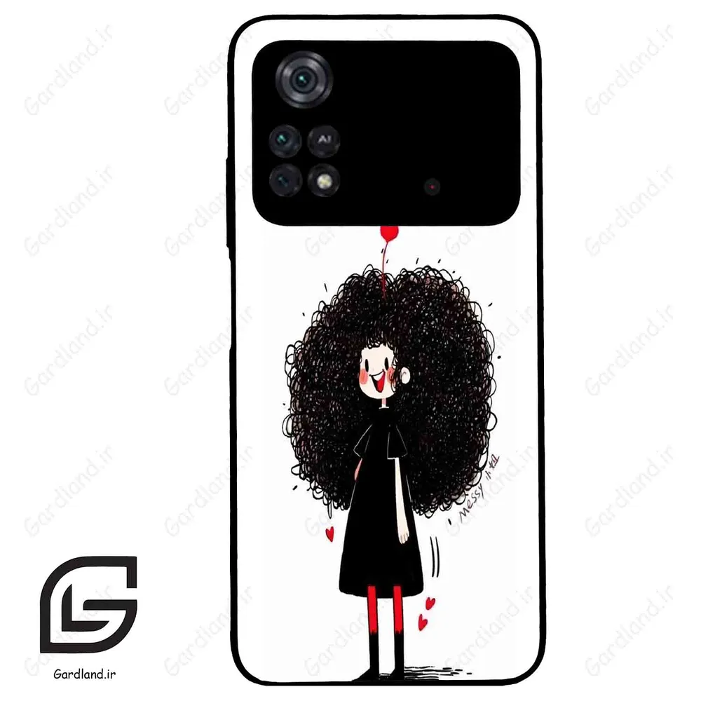 قاب گوشی شیائومی پوکو ام 4 پرو (Poco M4 Pro 4g ) طرح دخترانه کد 2031