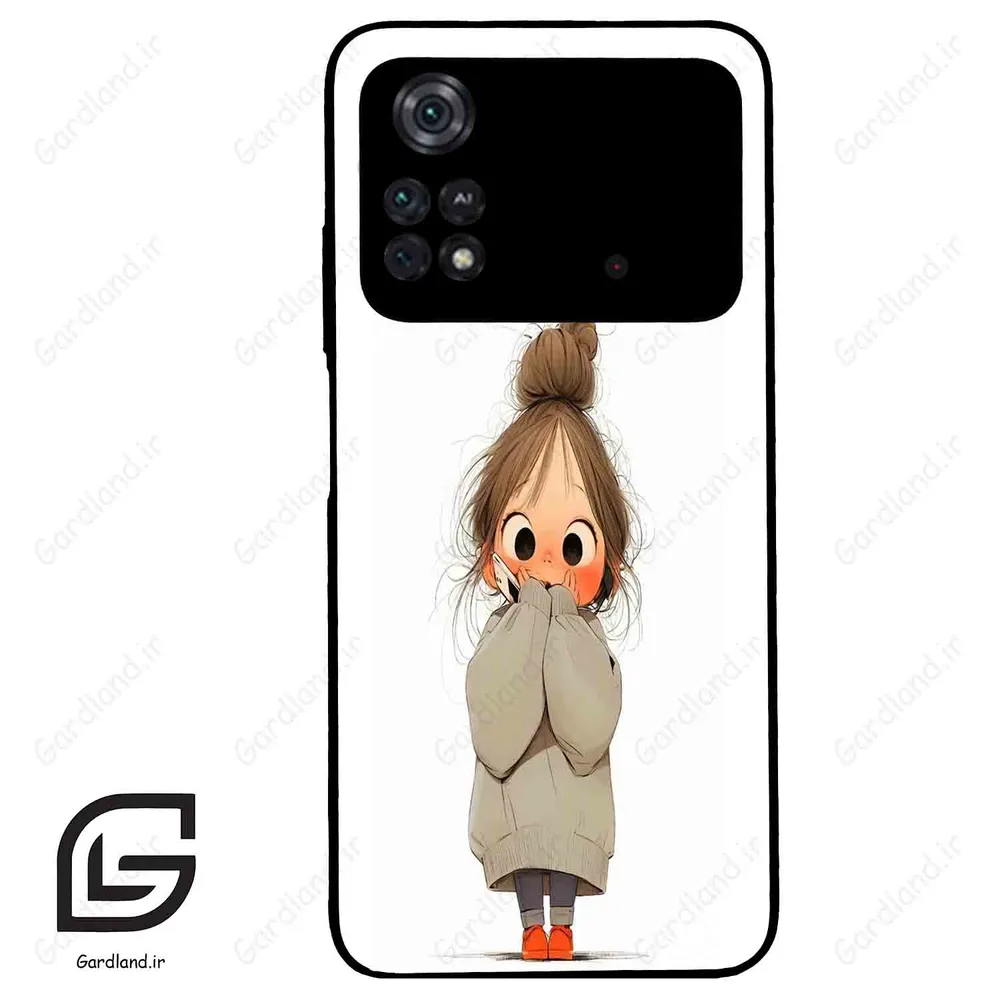 قاب گوشی شیائومی پوکو ام 4 پرو (Poco M4 Pro 4g ) طرح دخترانه کد 2054