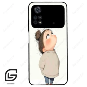 قاب گوشی شیائومی پوکو ام 4 پرو (Poco M4 Pro 4g ) طرح دختر کد 2057