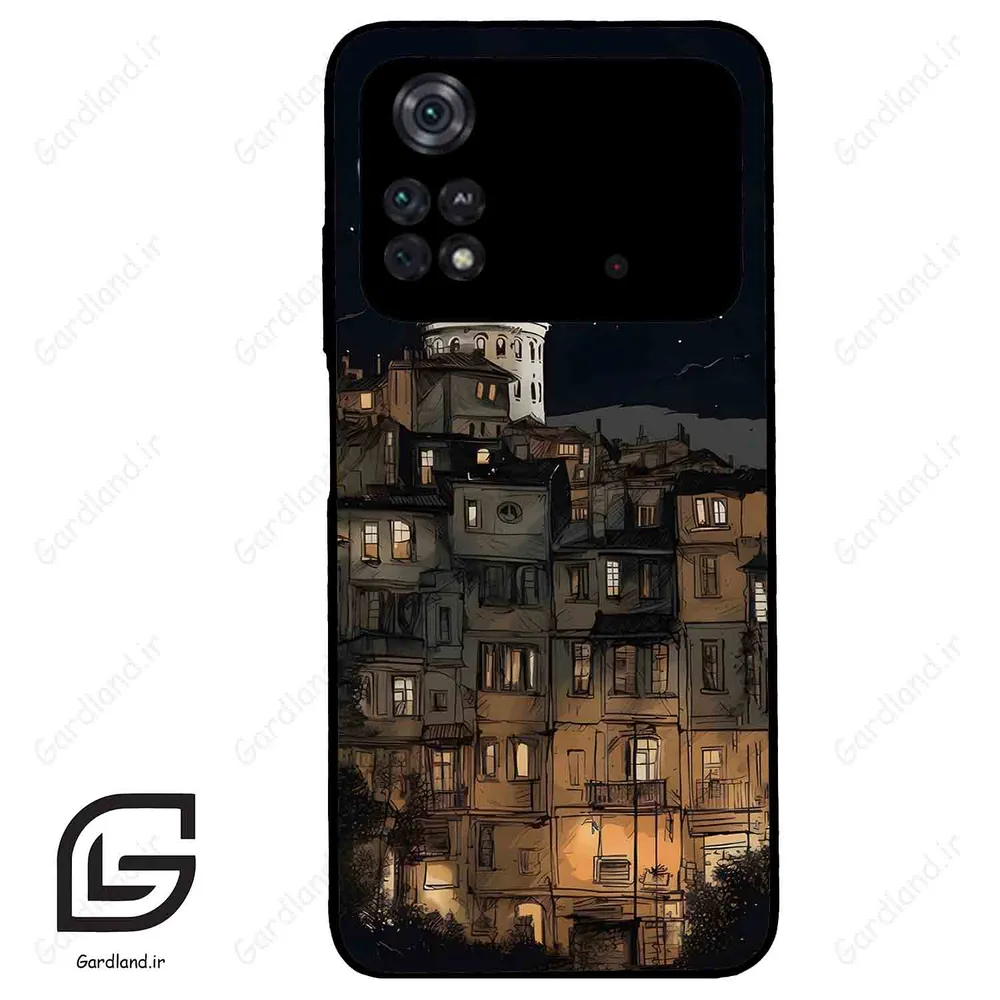 قاب گوشی شیائومی پوکو ام 4 پرو (Poco M4 Pro 4g ) طرح شهر کد 2090