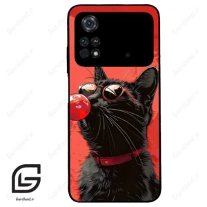 قاب گوشی شیائومی پوکو ام 4 پرو (Poco M4 Pro 4g ) طرح گربه کد 2131