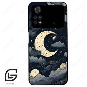 قاب گوشی شیائومی پوکو ام 4 پرو (Poco M4 Pro 4g ) طرح ماه کد 2173