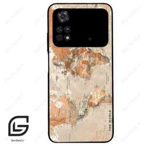 قاب گوشی شیائومی پوکو ام 4 پرو (Poco M4 Pro 4g ) طرح نقشه کد 2187